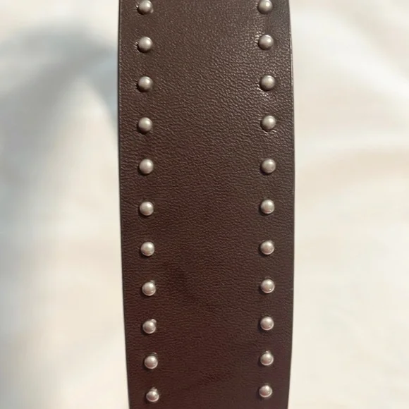 Jessica Simpson Studded Brown Belt - Picture 8 of 10